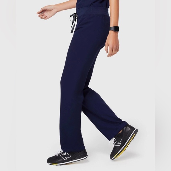 Figs Livingston Basic Scrub Pants Medical Uniform Scrubs Size Small - Picture 2 of 7